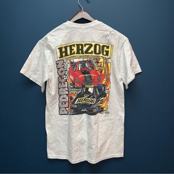 Tony Pedregon Racing Signed Tshirt Medium - Picture 5 of 7